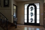 The Dark Horse Comics logo decorates Dark Horse founder and former CEO Mike Richardson’s front door at his Portland, Ore., area home.