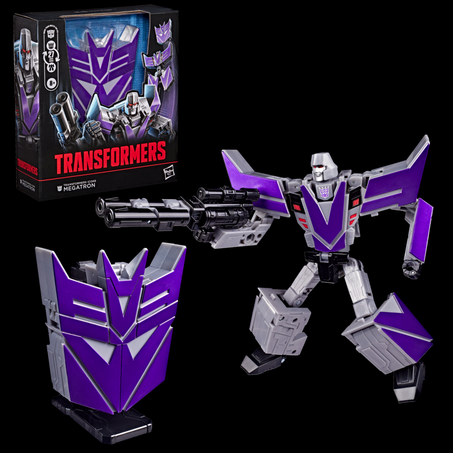 PREORDER! Transformers Icons Megatron Action Figure With Display Stand