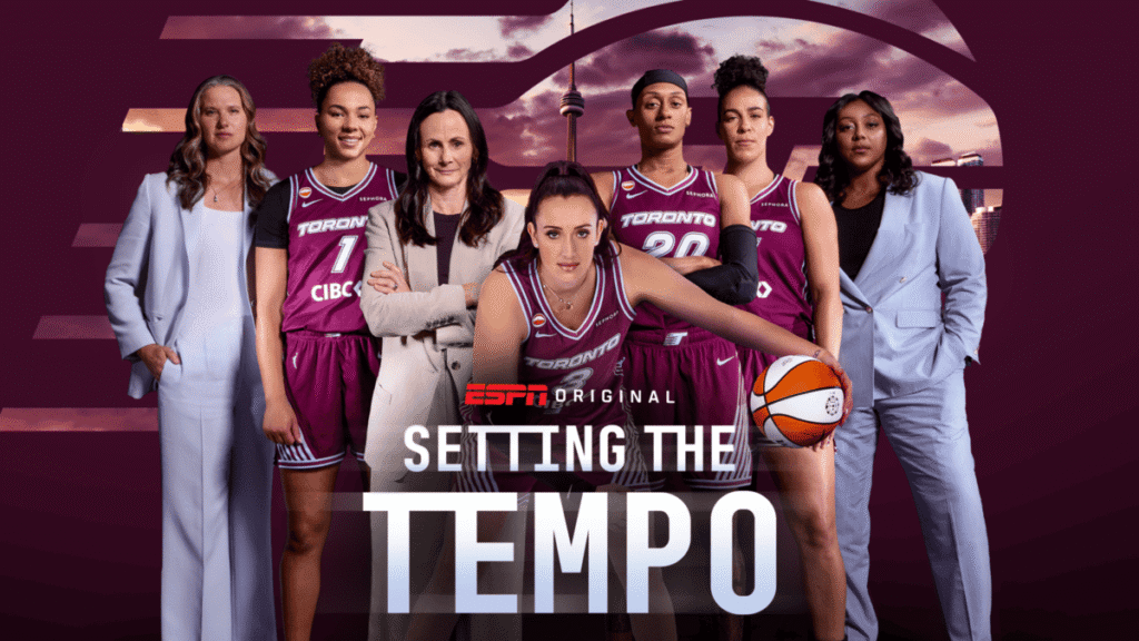 ESPN Original Series Setting the Tempo to premiere September 20, Chronicling the launch of the Toronto Tempo