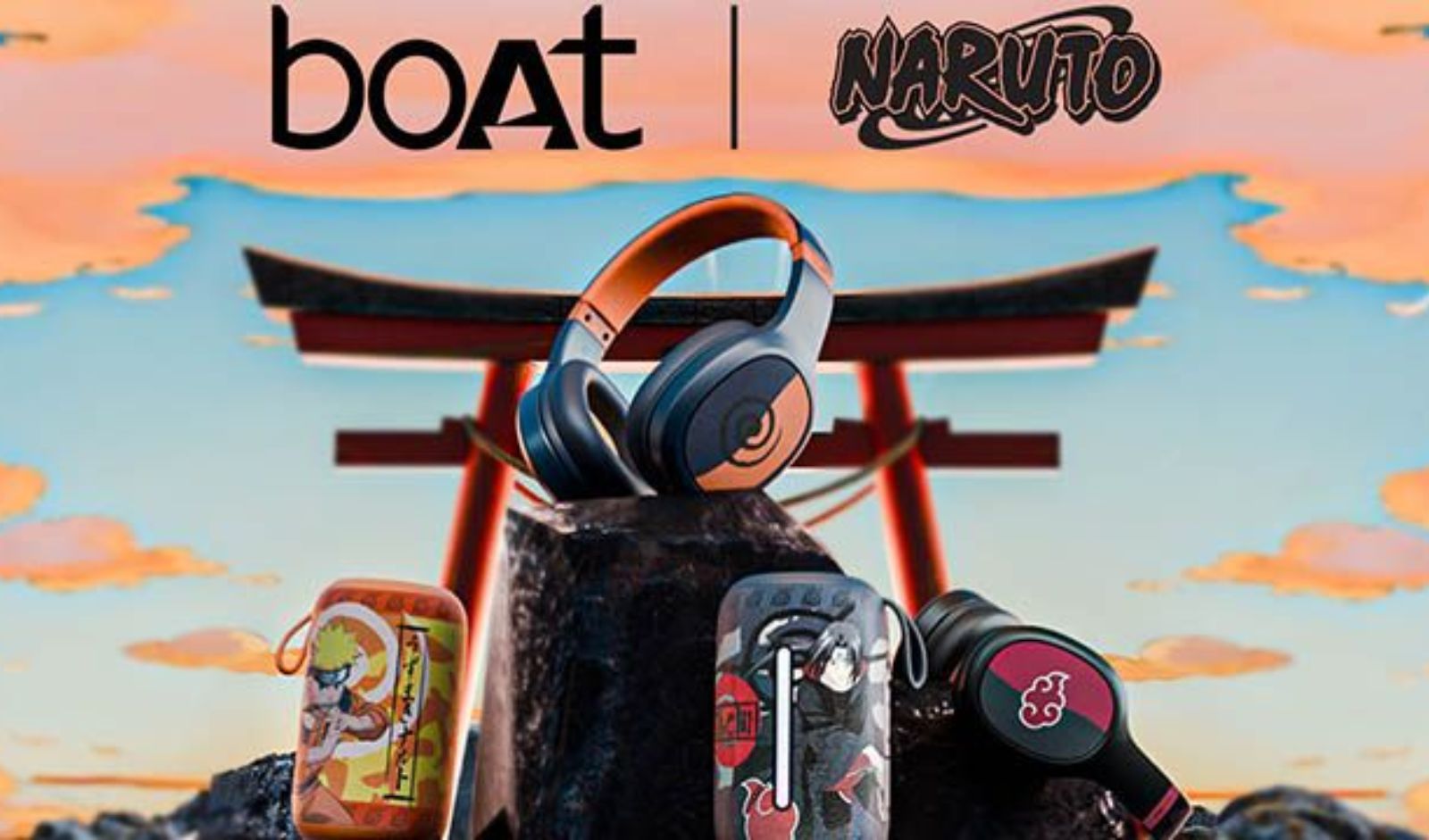 boAt X Naruto Launches Limited Edition Headphones and Speakers