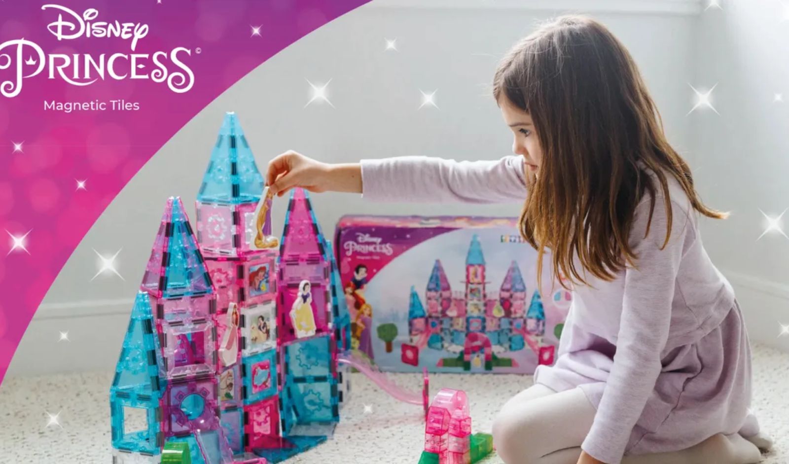 Tytan Toys Rolls Out New JUMBO Magnetic Tile Sets Featuring Disney Favorites