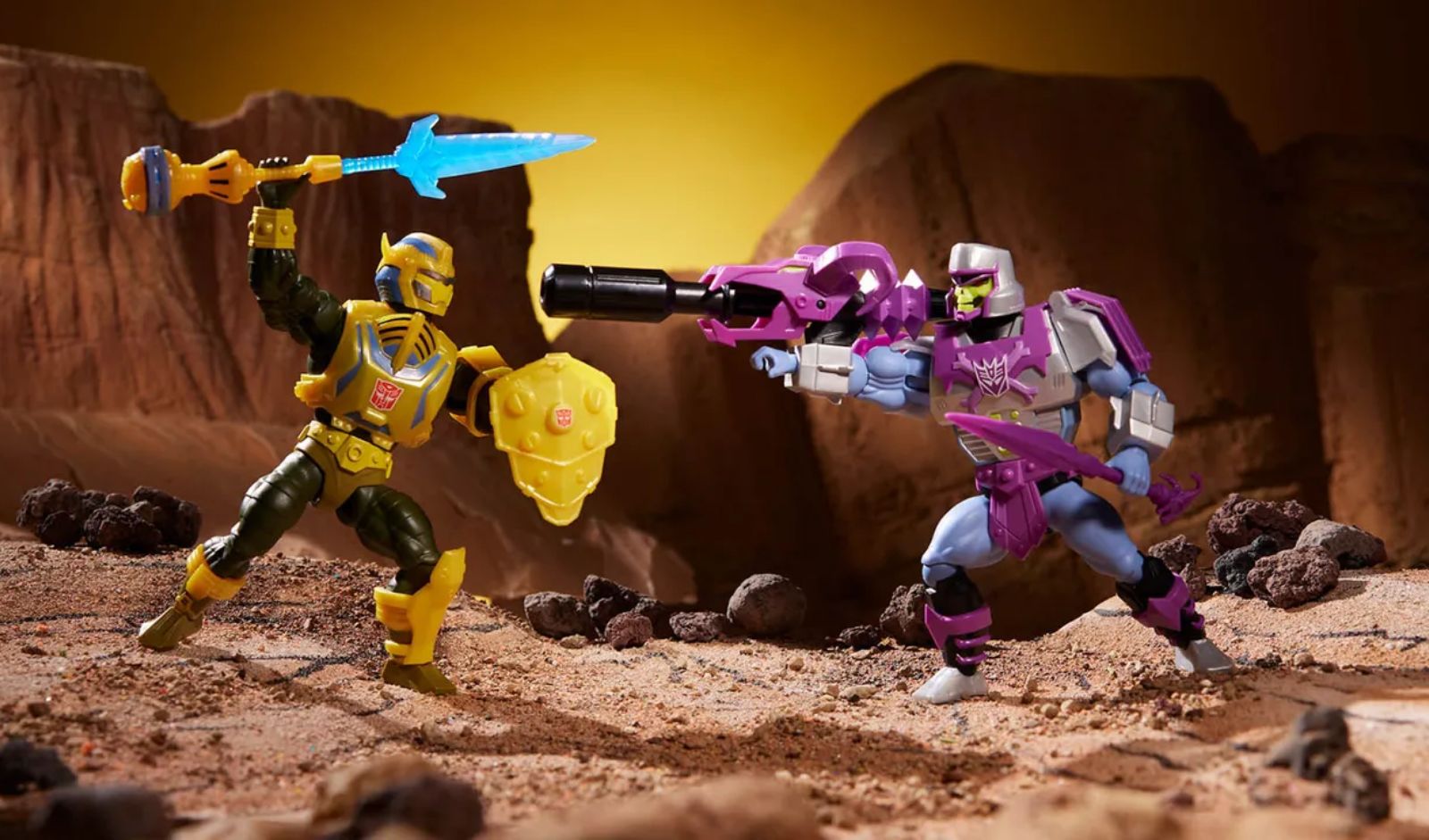 Mattel x Hasbro Crossover Brings Skeletor and Man-At-Arms Into the Transformers Universe