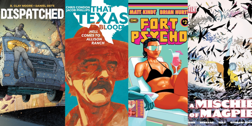 Top Comics to Buy for September 23, 2026: Space, Texas, and an island full of psychos