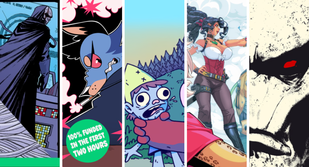 Comics Crowdfunding Round-Up: EMPTY STARS, OUT ON THE PROWL, MISS MINA, and three more projects you’ll love!