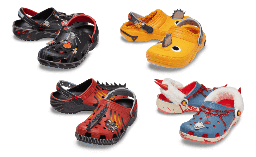 Crocs Expands Its Anime Collab Collection with a Chainsaw Man Pack