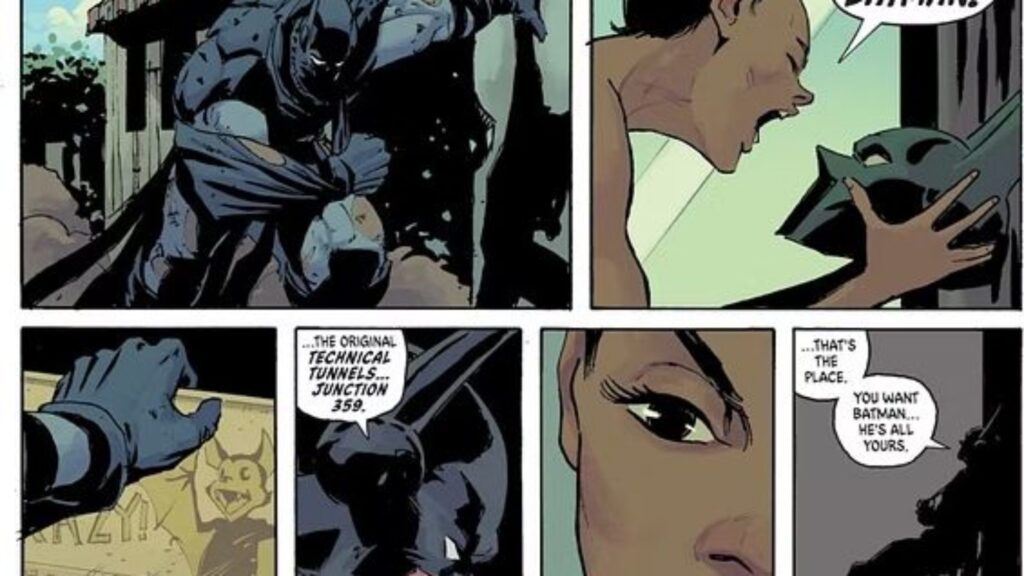 Absolute Batman #24 Reference To The Very First Appearance Of Batgirl