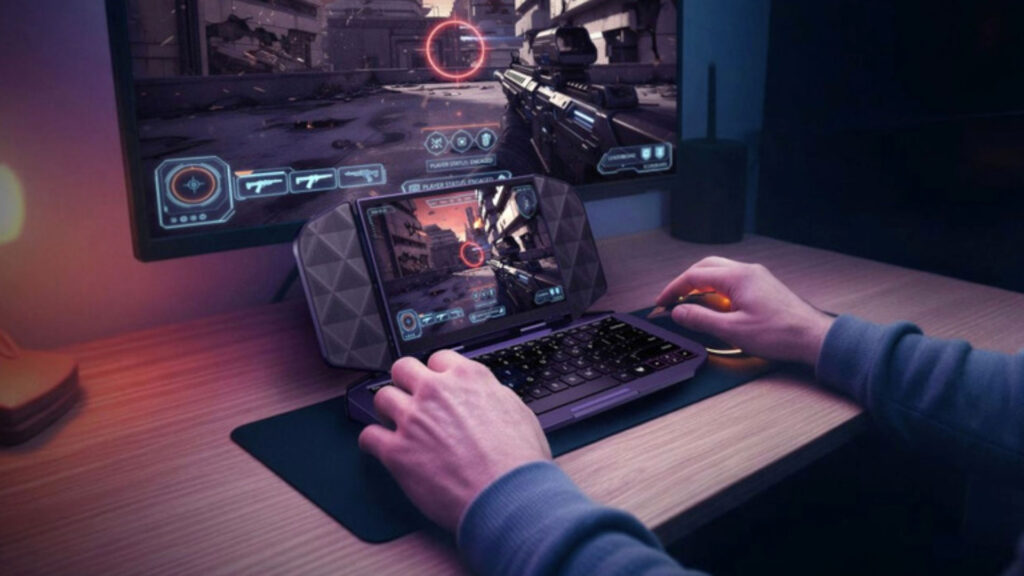 Acer’s new handheld gaming PC concept comes with its own keyboard Acer’s new handheld gaming PC concept comes with its own keyboard