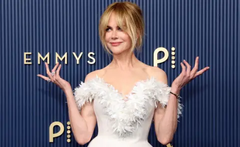 Getty Images Nicole Kidman arrives to the 78th Primetime Emmy Awards held at the Peacock Theater on September 14, 2026.