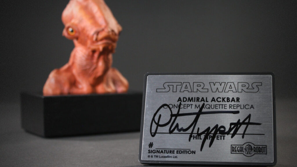 Regal Robot Unveils New Star Wars Admiral Ackbar Concept Maquette