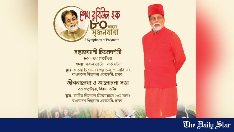Exhibition on Sheikh Rabiul Haque’s 80 Exhibition on Sheikh Rabiul Haque’s 80
