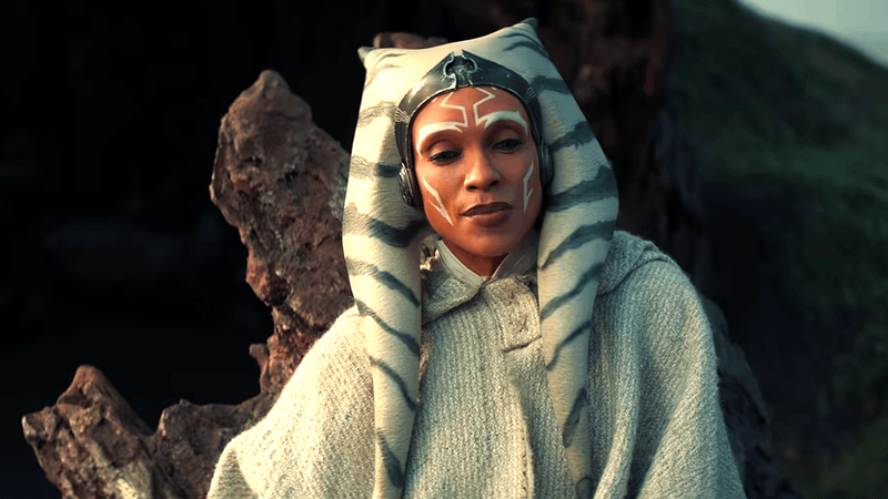 Ahsoka, portrayed by Rosario Dawson.