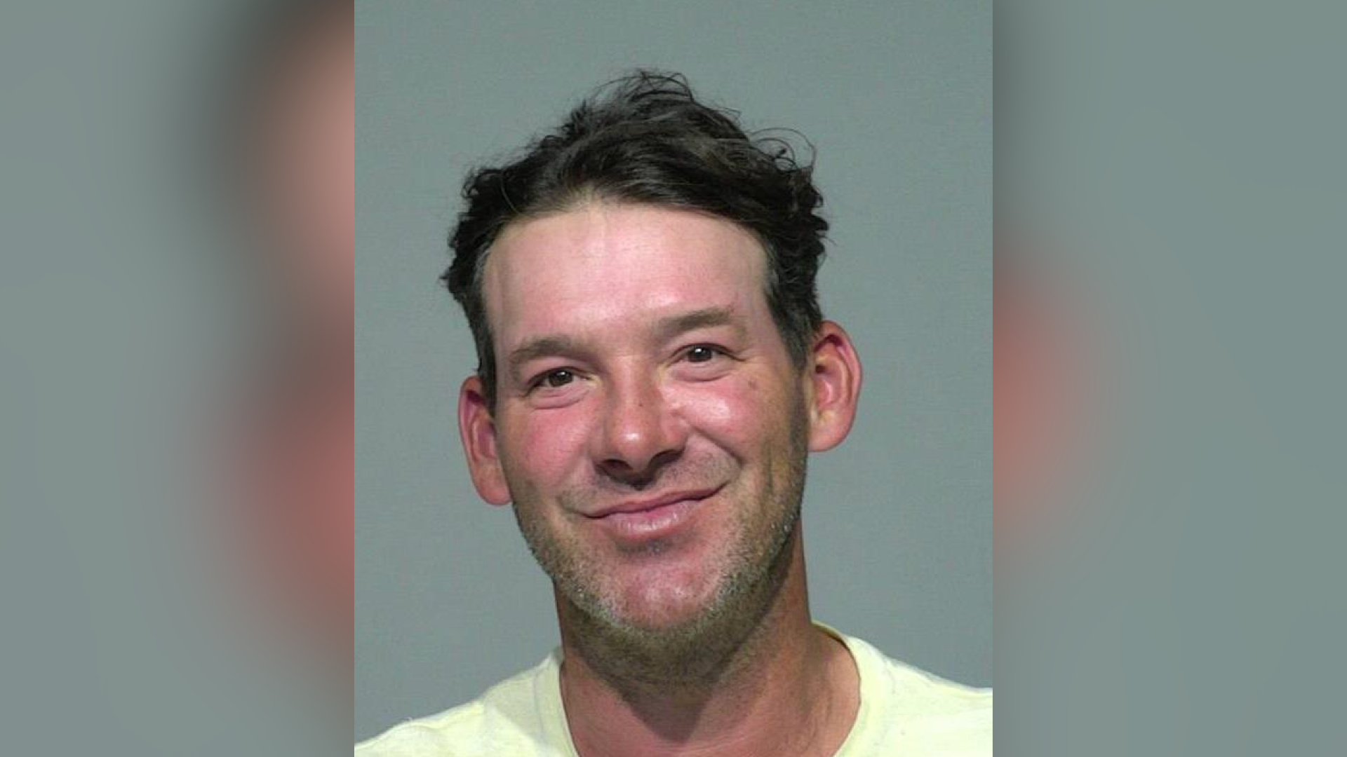 Tony Romo pictured in a booking photo.