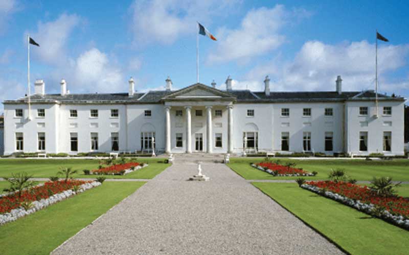 Áras an Uachtaráin in Dublin's Phoenix Park.