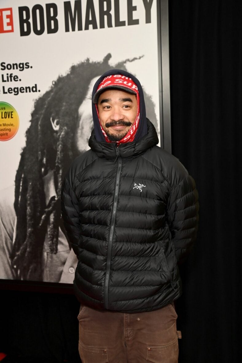 Lucien Smith attends the "Bob Marley: One Love" Dotdash Meredith Special Screening