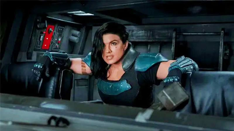 Gina Carano as Cara Dune in The Mandalorian.