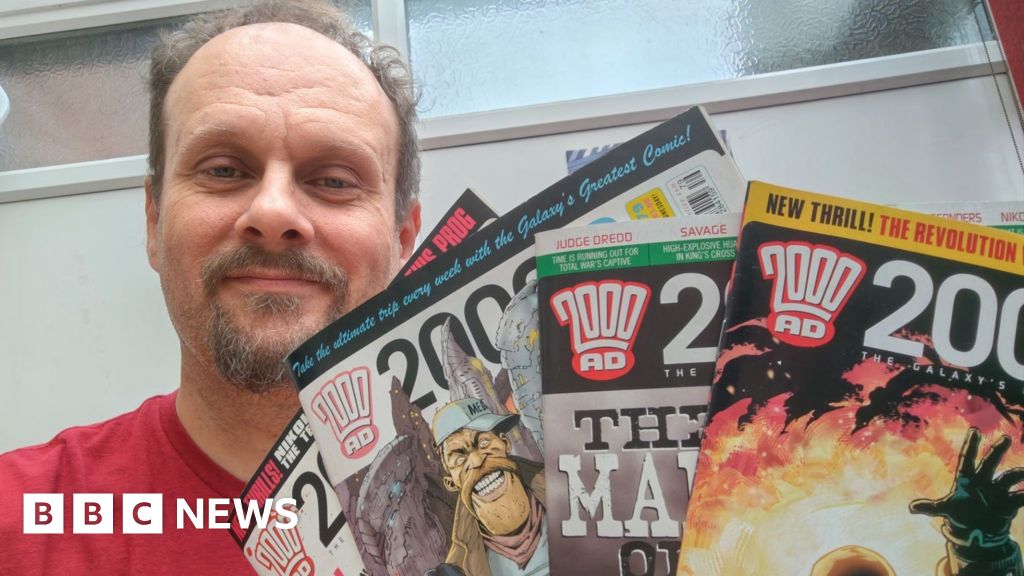 A 2000AD boyhood comic hobby turns into a specialist Mastermind subject A 2000AD boyhood comic hobby turns into a specialist Mastermind subject