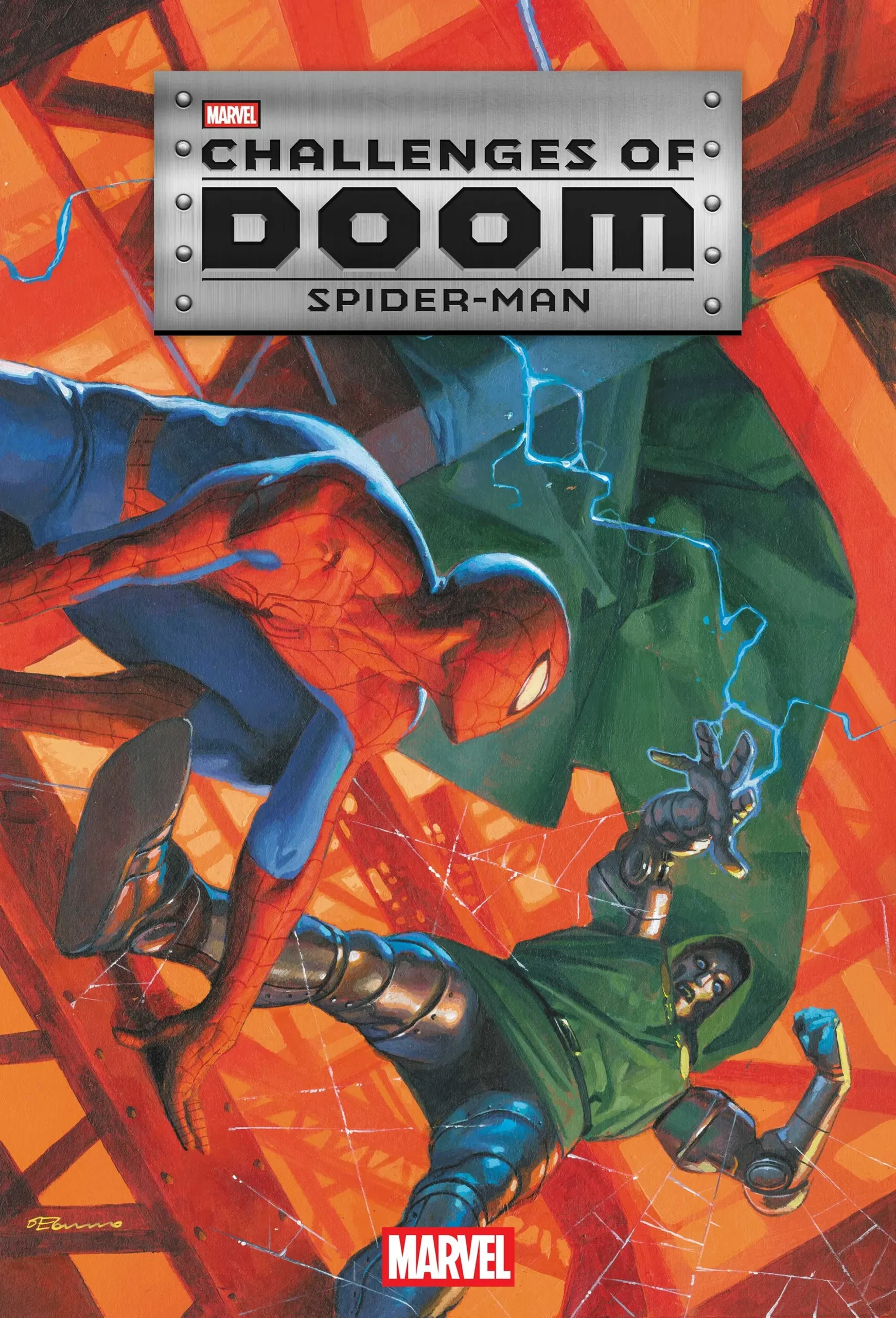 CHALLENGES OF DOOM: SPIDER-MAN (2026) #1 cover by Fabrizio De Tommaso