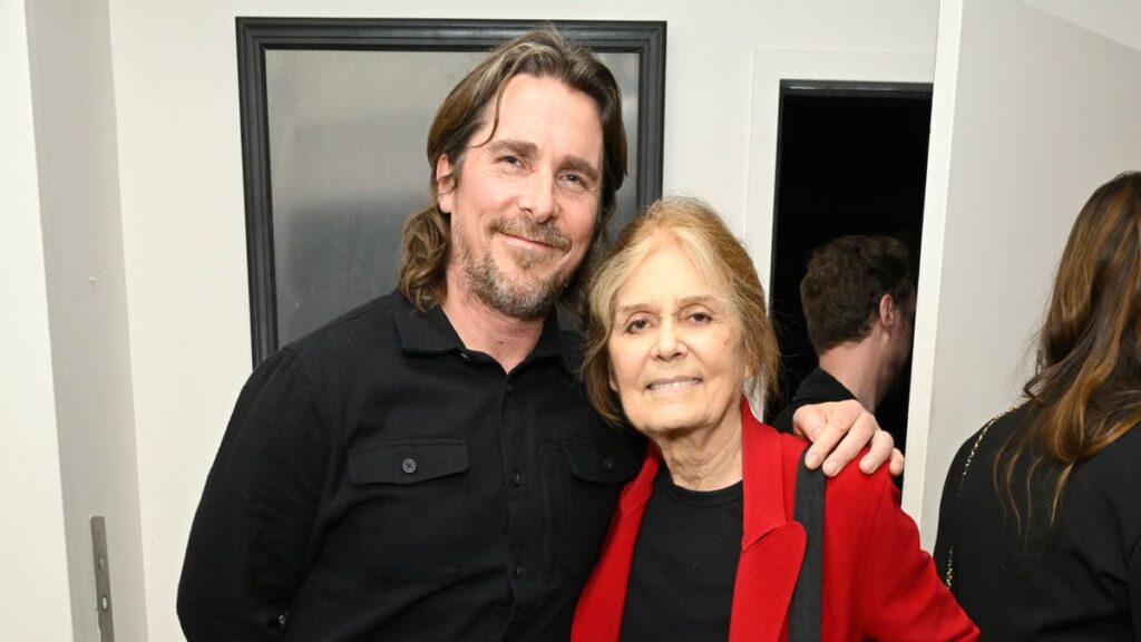 Gloria Steinem Was Christian Bale’s Stepmother: Here’s What He Said About Her Over the Years