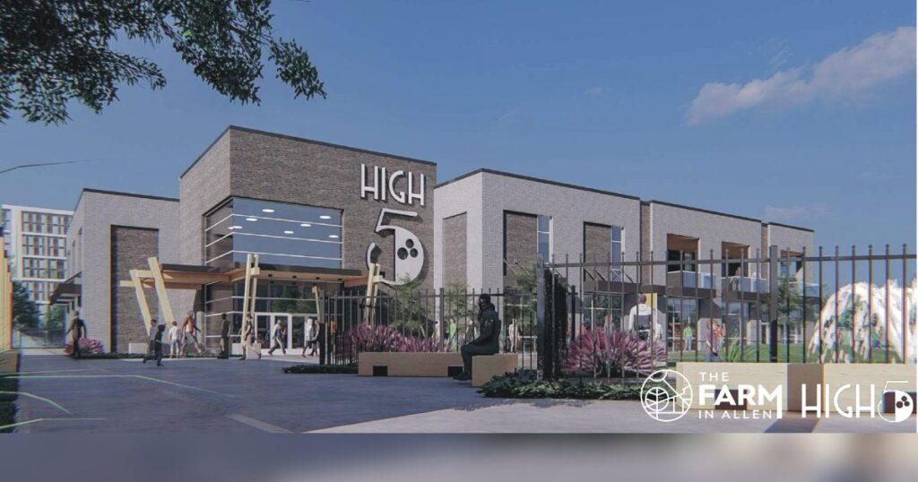 High 5 Exchange breaks ground on Allen entertainment hub, looks to 2027 opening