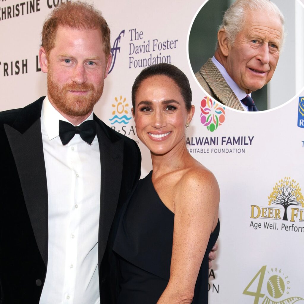 King Charles III Addresses Prince Harry & Meghan Markle’s Royal Status After Move Back to U.K.