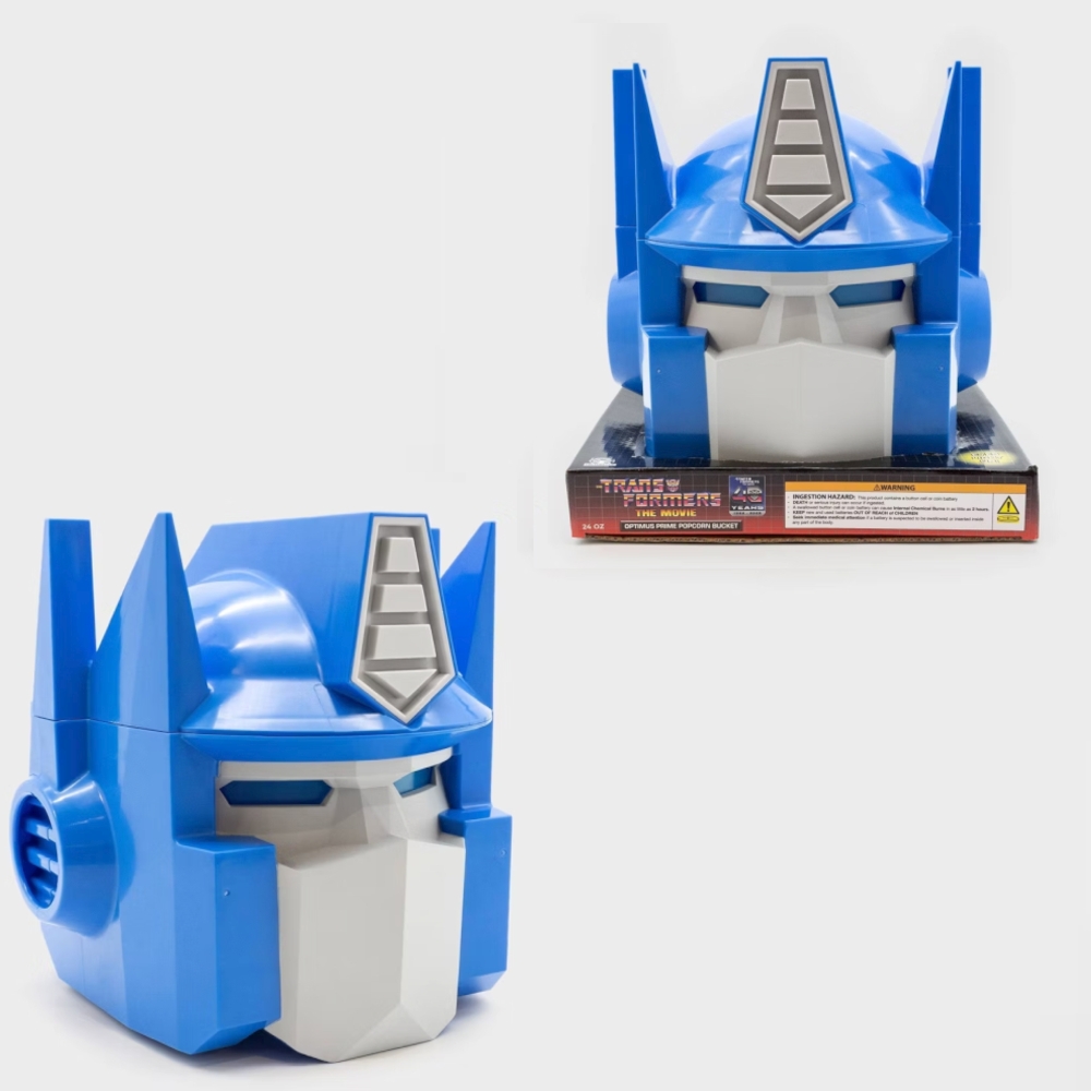 Daily Prime - 40th Anniversary Transformers Movie Optimus Prime Popcorn Bucket From CultureFly