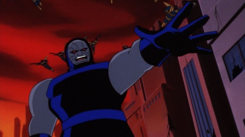 Darkseid commands his legions in Superman: The Animated Series.