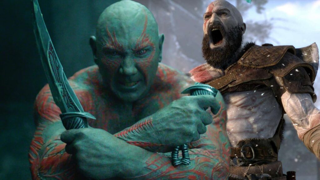 Dave Bautista’s God of War Progress Video Sparks Controversy Among Fans