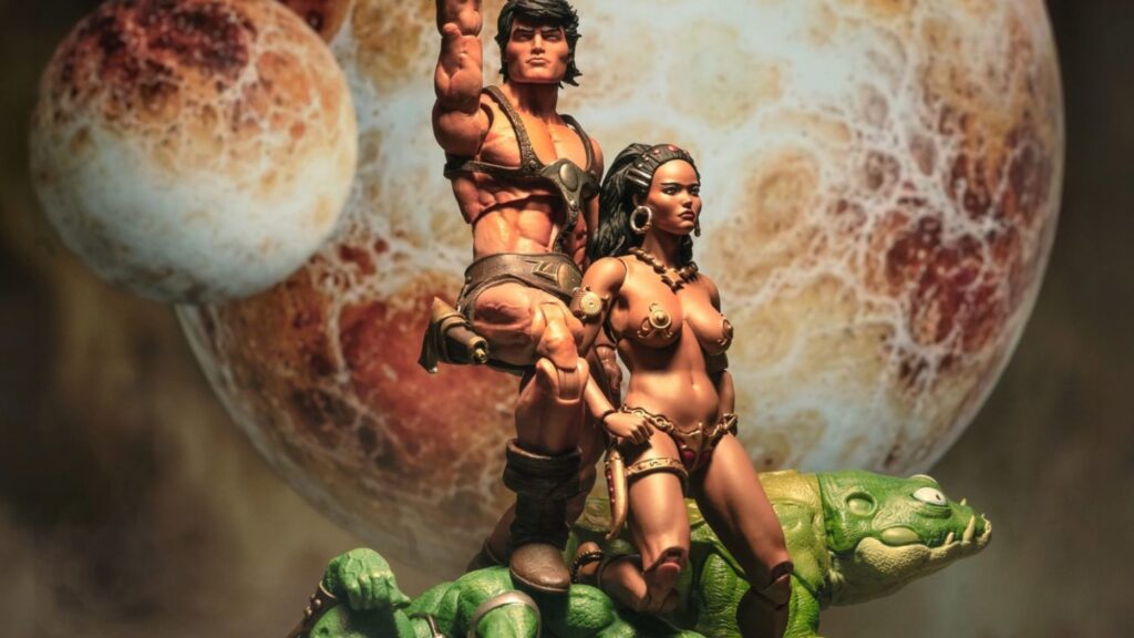 Frazetta Girls Debuts New ICON Collectibles Dejah Thoris Figure 