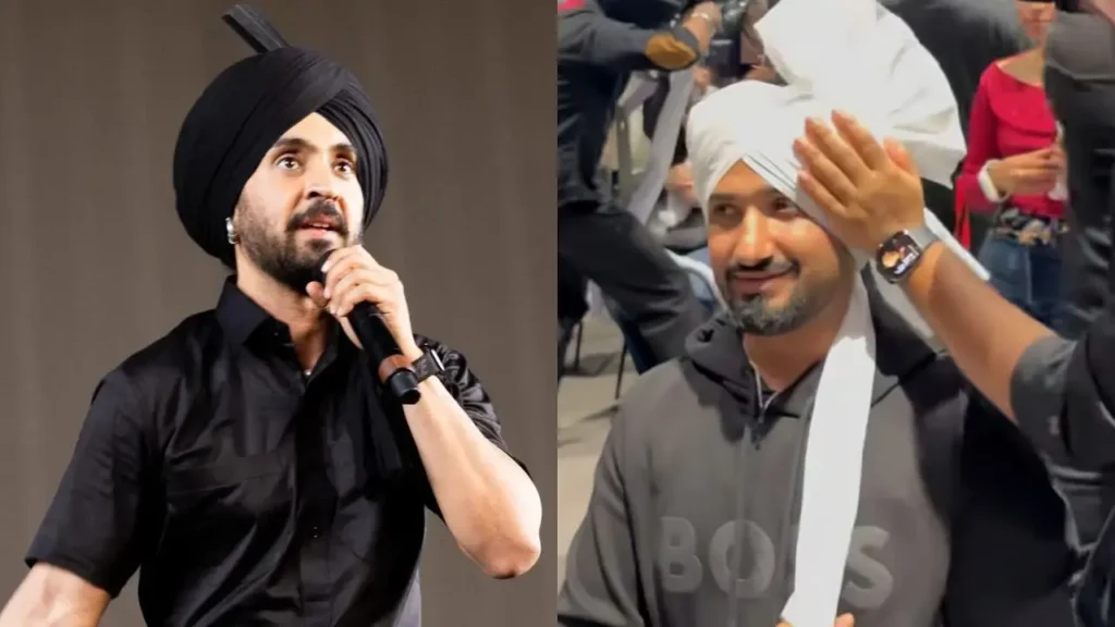 Diljit Dosanjh’s Wembley concert sees fans embrace Punjabi tradition with turbans