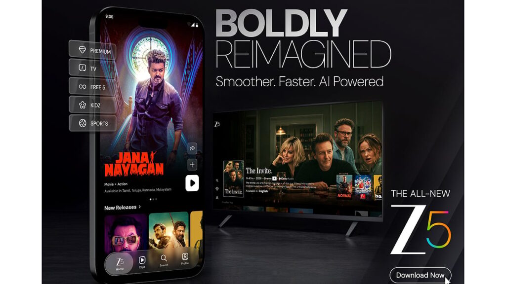 Zee5 unveils revamped streaming experience with premium English slate, AI