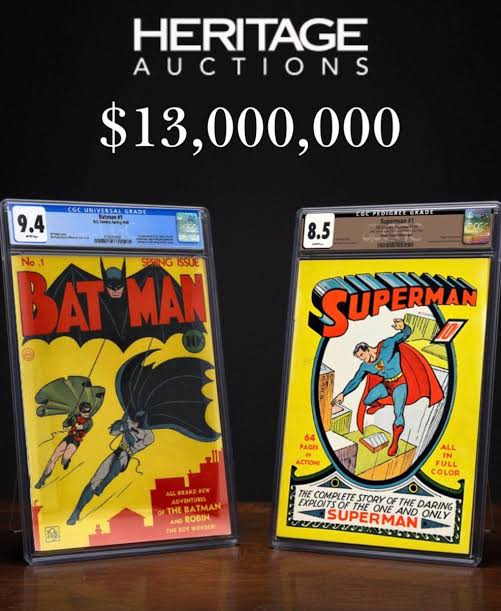 Two Golden Age Comic Book Icons Sell for Combined $13 Million in Historic Private Deal – Superman Homepage