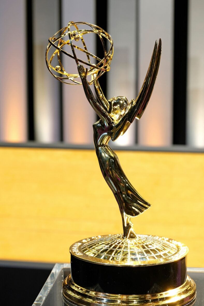 Photo of an Emmy statuette