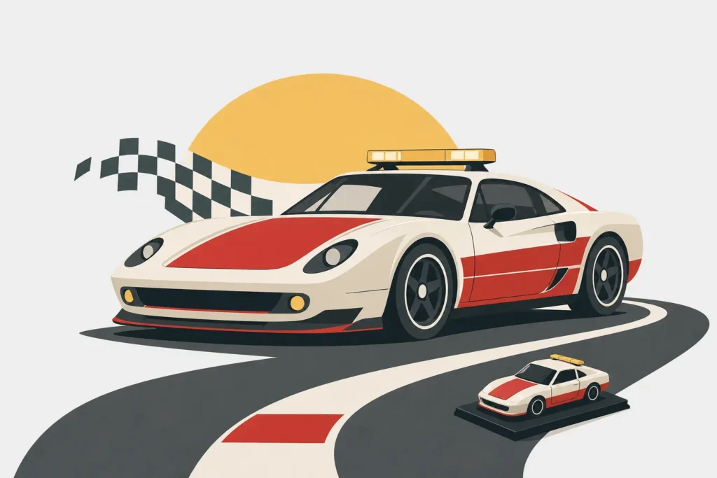 Lightning McQueen joins F1 at Monza with Cars