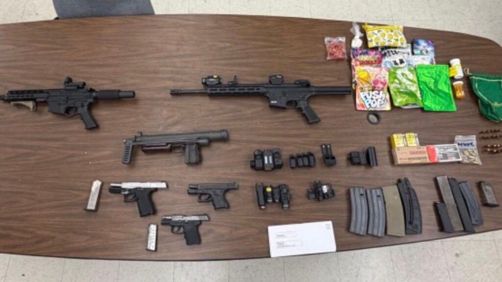 4 people arrested for guns, exhibition driving in Baltimore’s Entertainment District