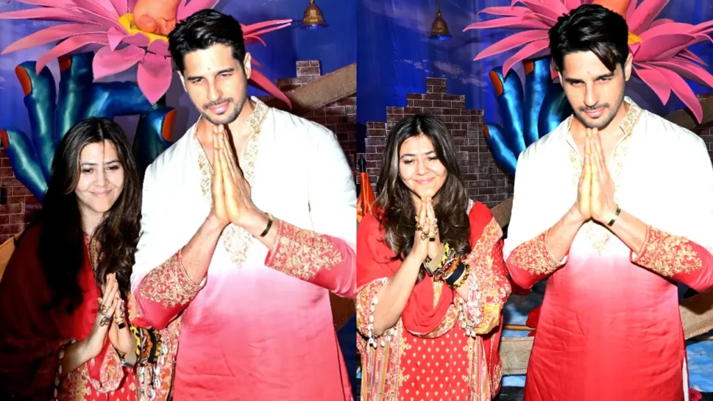 Watch | Ganesh Chaturthi 2026: Sidharth Malhotra goes barefoot to seek blessings of Lalbaugcha Raja