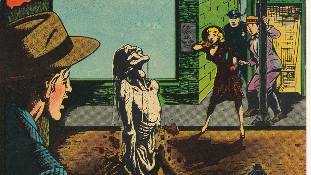 Senator Kefauver & Bill Everett’s Zombie, Menace #5 at Auction