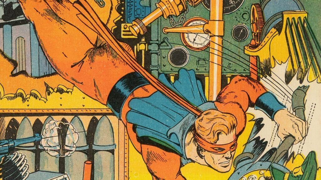 Lightning’s Cover-Only Debut in Jumbo Comics #14, at Auction