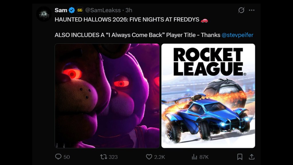 Fortnite FNAF Collab Confirmed