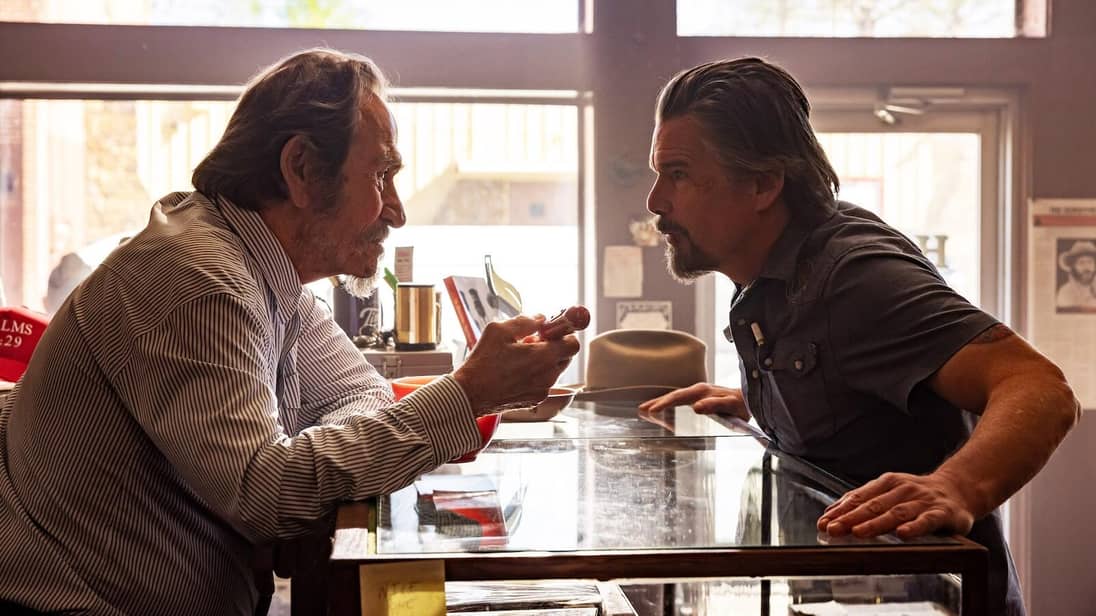 Tommy Lee Jones and Ethan Hawke, The Lowdown