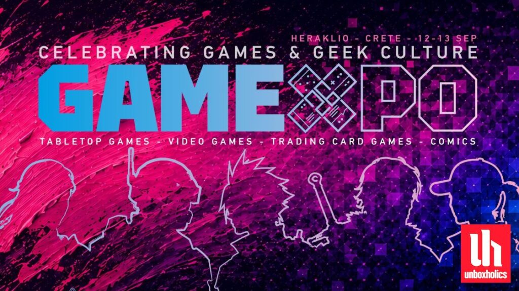 GameXpo: A Massive Gaming and Pop Culture Celebration arrives in Heraklion!