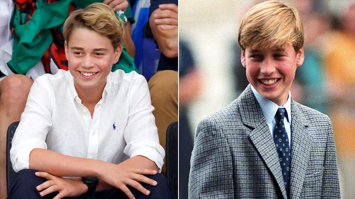 Prince William side by side Prince George