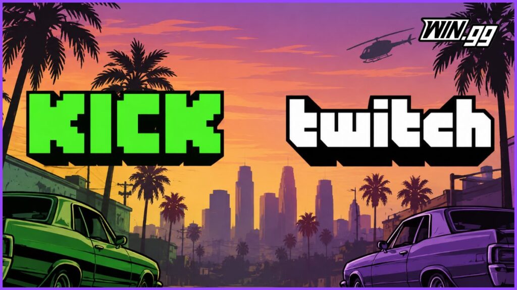 GTA livestreaming viewership trends: How Kick overtook Twitch