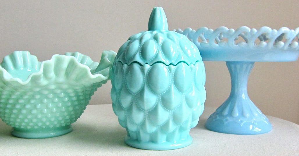 Milk Glass Is on the Move