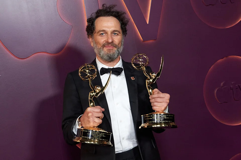 Matthew Rhys attends the Apple TV Emmy Awards afterparty at NYA Studios West in Hollywood.