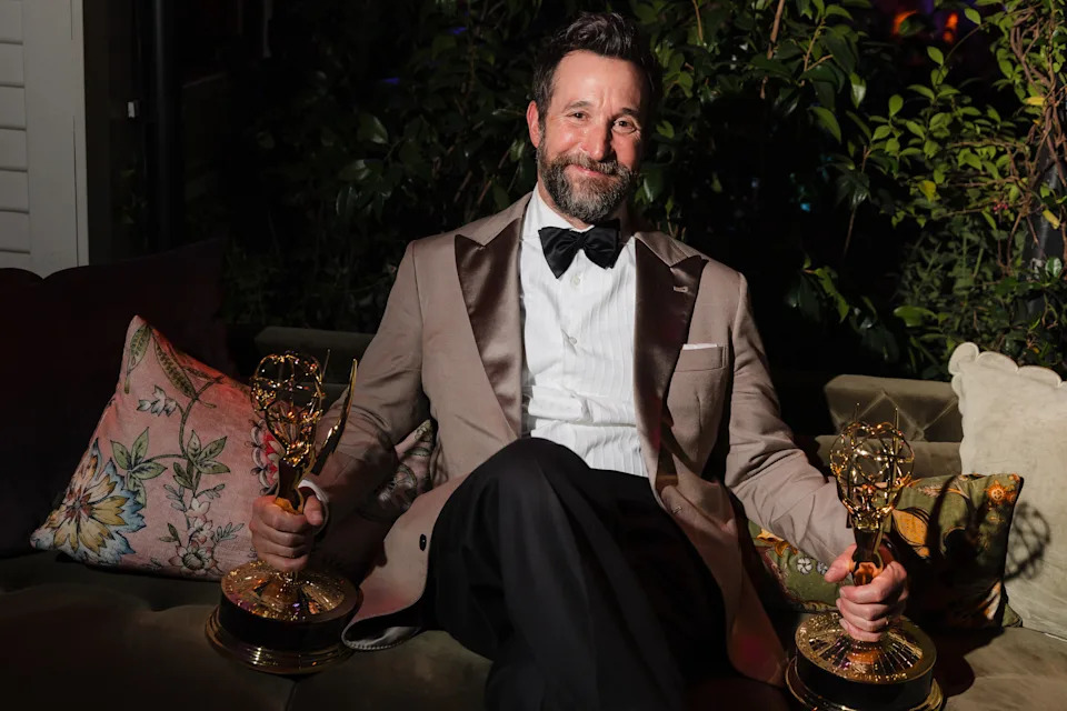 WEST HOLLYWOOD, CALIFORNIA - SEPTEMBER 14: Noah Wyle attends the HBO Max Primetime Emmy Awards afterparty at San Vicente Bungalows on September 14, 2026 in West Hollywood, California. (Photo by David Jon/Getty Images for HBO Max)