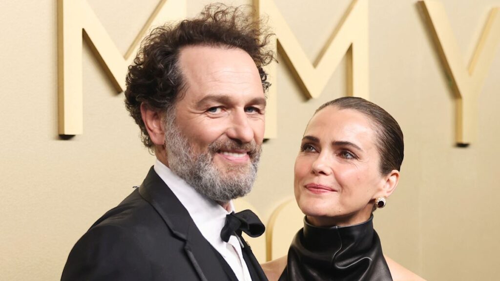 Matthew Rhys just made Emmys history. He didn’t thank Keri Russell onstage, but backstage was a different story.