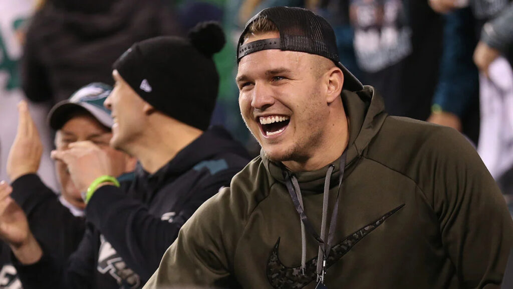 Mike Trout isn’t ditching Eagles fandom despite Rams owner buying Angels Mike Trout isn’t ditching Eagles fandom despite Rams owner buying Angels