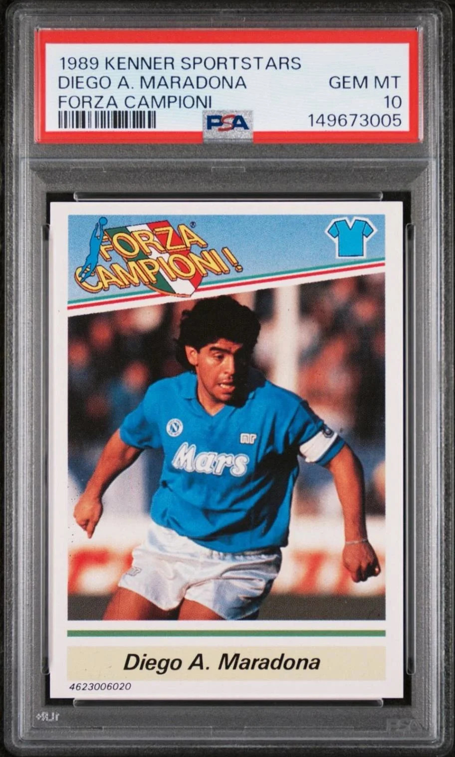 Diego Maradona Starting Lineup PSA 10