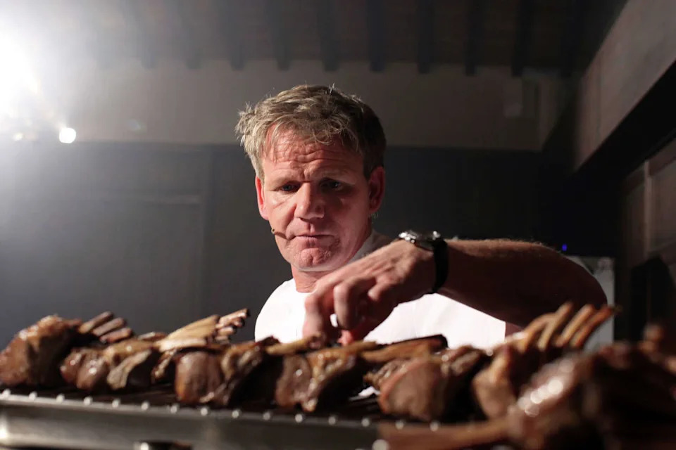 Chef Gordon Ramsay will begin season 25 of "Hell's Kitchen" this month at Foxwoods.  (Courtesy of Franco Origlia/Getty Images)