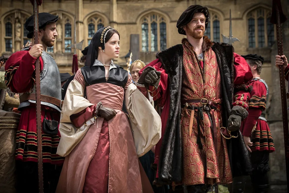 claire foy, damien lewis, wolf hall